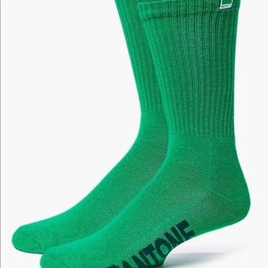 Pantone Green Socks